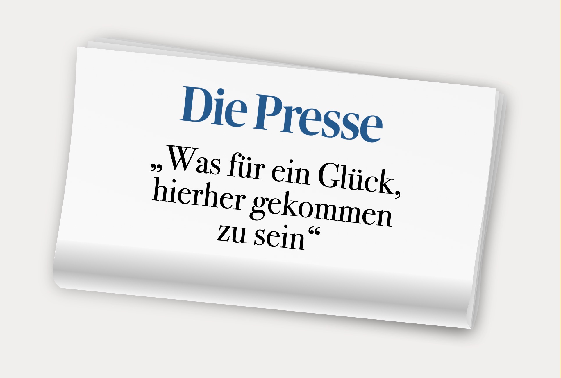 Artikel in Die Presse, 07.05.2026
